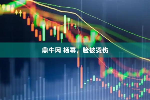 鼎牛网 杨幂，脸被烫伤